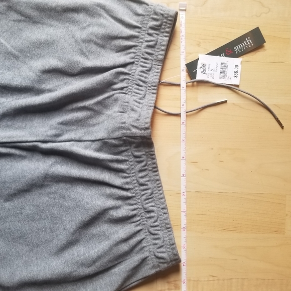 Sz Petite L - Gray Relaxed Fit Pant - Picture 6 of 7